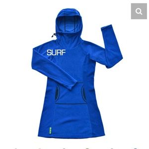 MELANZANA MICRO GRID DRESS SURF